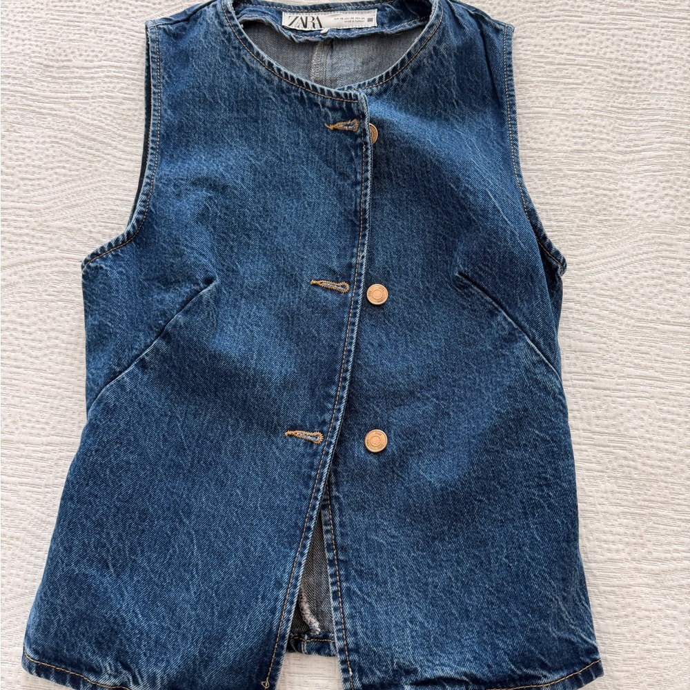 Zara Denim Vest